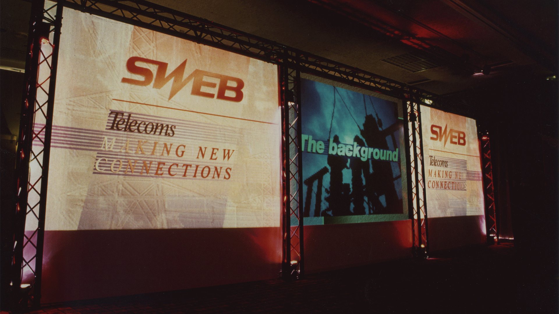 SWEB Telecoms Making New Connections staging.