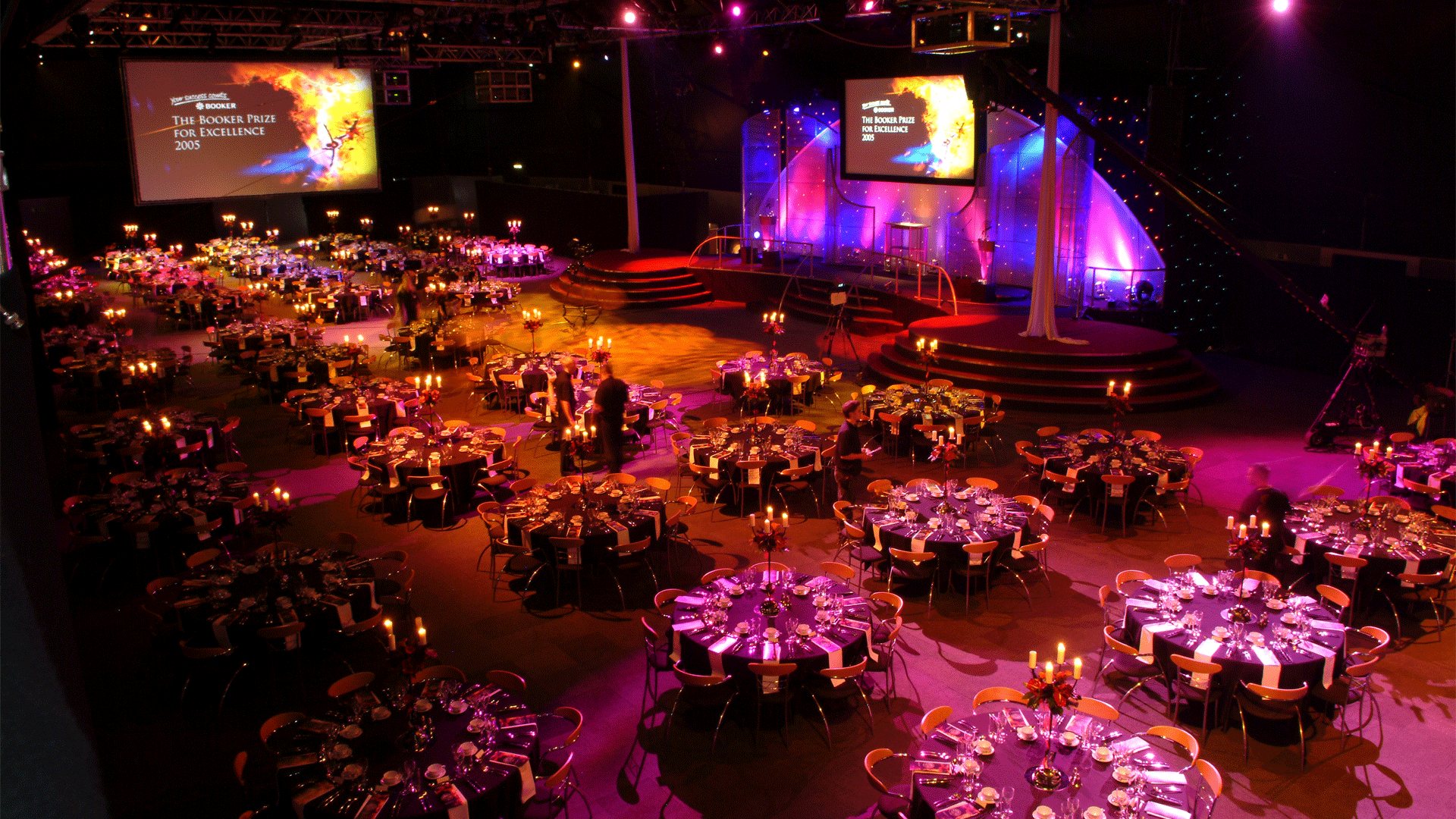 Booker Prize for Excellence awards production.