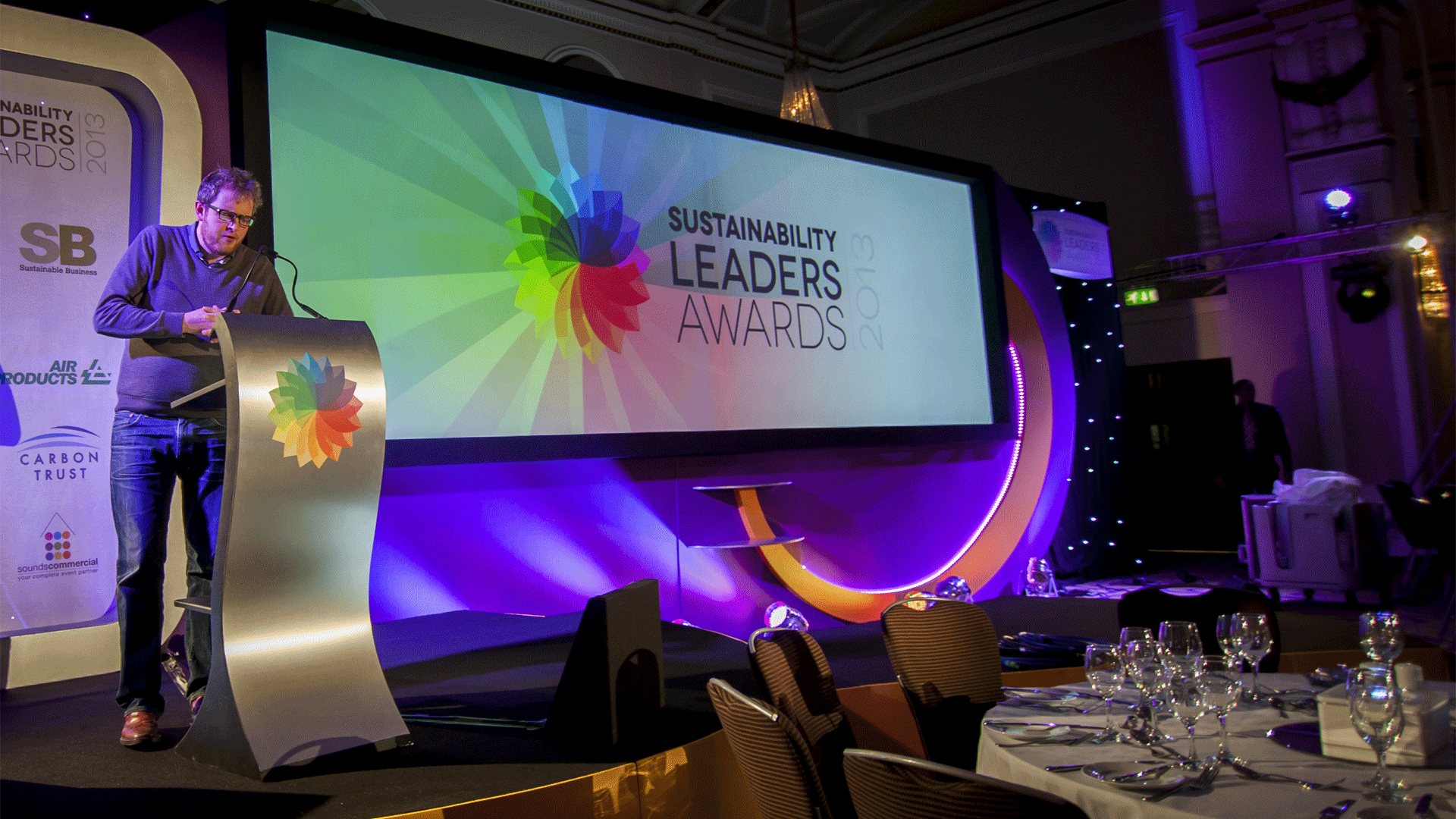 Sustainability Leaders Awards production.