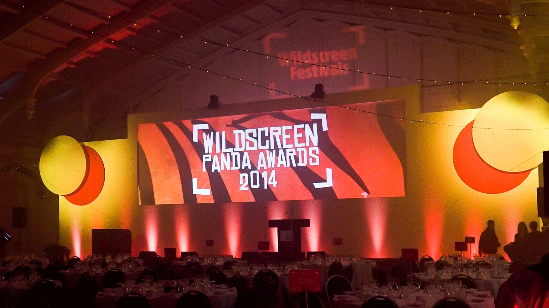 Wildscreen Panda Awards production.
